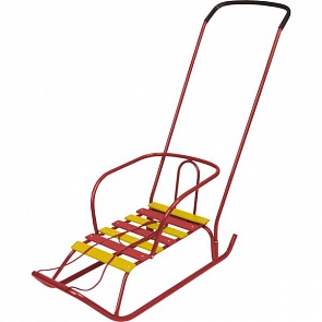 Детские санки - Ветерок 2, красные (Ника, В2 КРАСНЫЙsim)